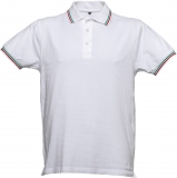 Tricou polo Aosta JRC, barbati, marimea 3XL, alb